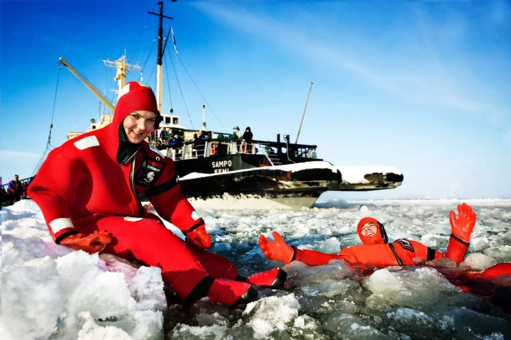 Sampo and floating