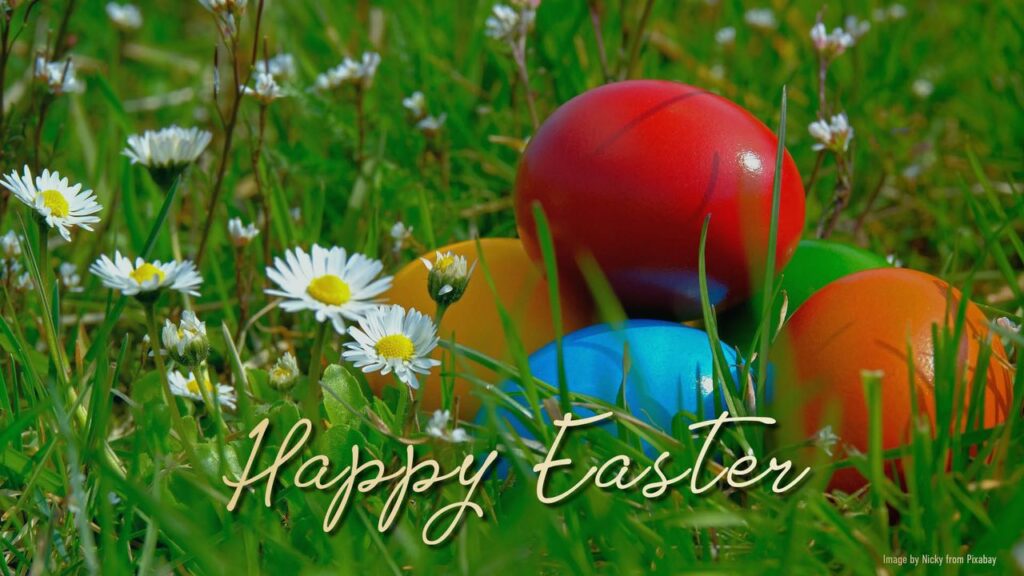 Wishing you all a very happy Easter!